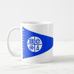 Flagge von Minneapolis Kaffeetasse