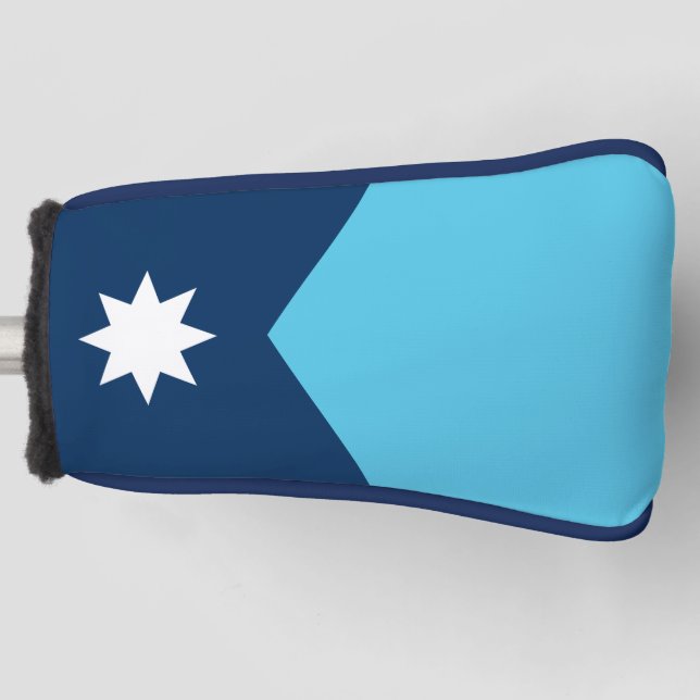 Flagge von Minnesota Golf Headcover (Vorderseite)