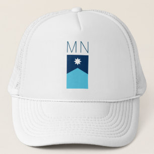 Flagge von Minnesota Truckerkappe