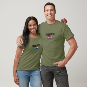 Flagge von Missouri, Flagge von Missouri T-Shirt