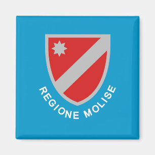 Flagge von Molise (Italien) Magnet