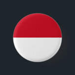 Flagge von Monaco Button<br><div class="desc">Flagge von Monaco</div>