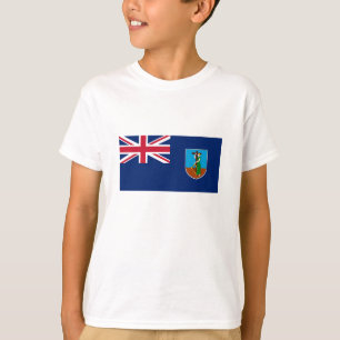 Flagge von Montserrat T-Shirt