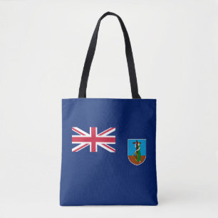 Flagge von Montserrat Tasche