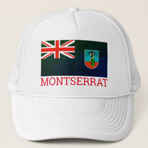 Flagge von Montserrat Truckerkappe