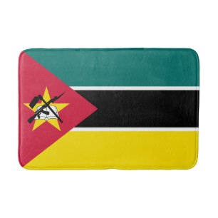 Flagge von Mosambik Badematte