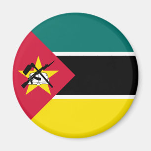 Flagge von Mosambik Magnet
