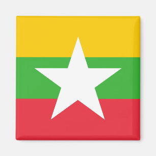 Flagge von Myanmar Magnet
