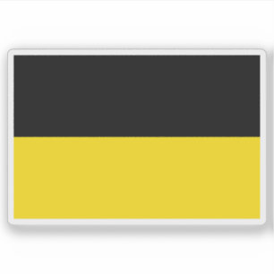 Flagge von Namur, Belgien Aufkleber