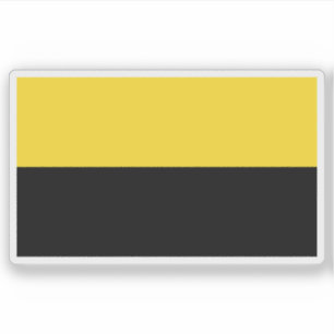 Flagge von Naranjo, Costa Rica Aufkleber