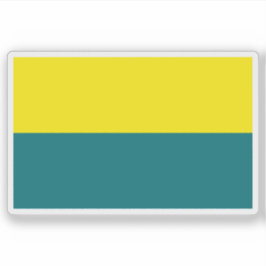 Flagge von Narva, Estland Aufkleber