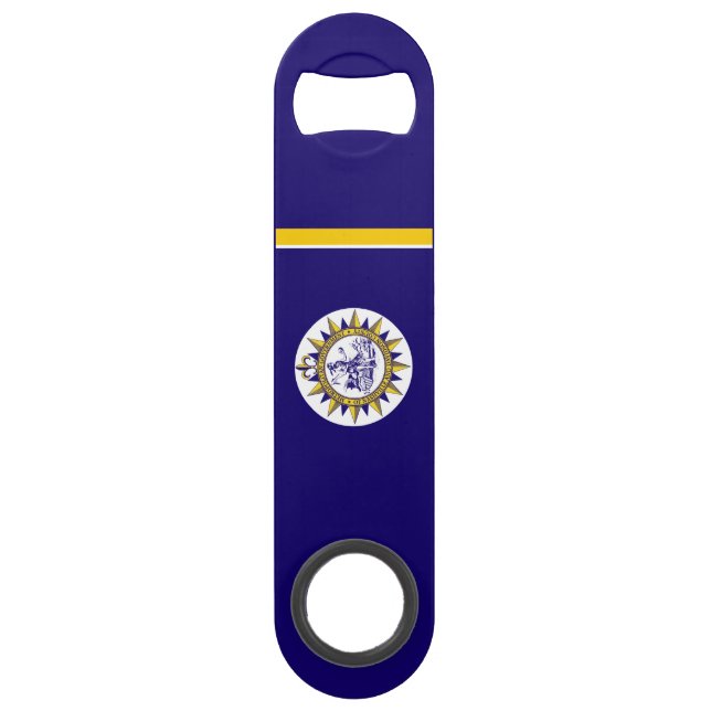 Flagge von Nashville, Tennessee Bar Key (Vorderseite)
