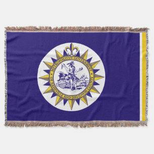 Flagge von Nashville, Tennessee-Kreuzblanket Decke