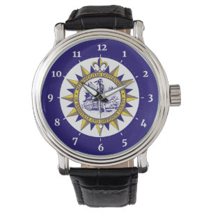 Flagge von Nashville, Tennessee Watch Armbanduhr