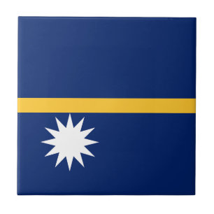 Flagge von Nauru Fliese