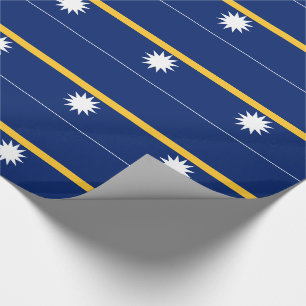 Flagge von Nauru Geschenkpapier