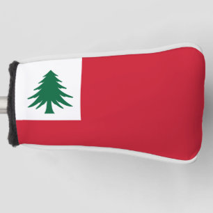 Flagge von Neuengland (nur Kiefer) - inoffizieller Golf Headcover