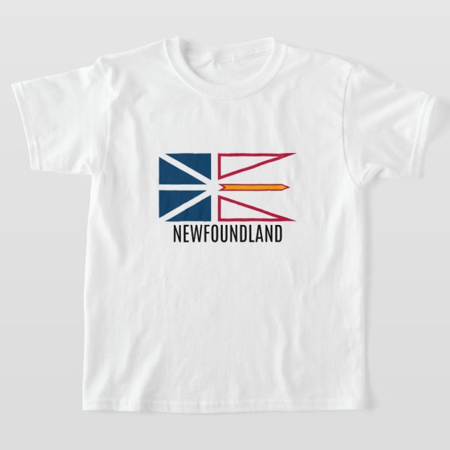 Flagge von Neufundland T-Shirt (Ablage )