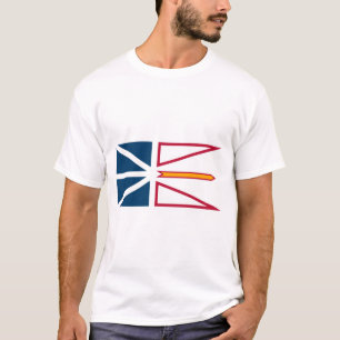 Flagge von Neufundland und Labrador (Kanada) T-Shirt
