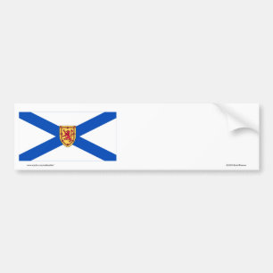 Flagge von Neuschottland, Kanada Autoaufkleber