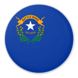 Flagge von Nevada Keramikknauf