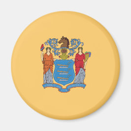 Flagge von New Jersey Magnet