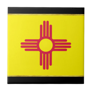Flagge von New Mexico Fliese