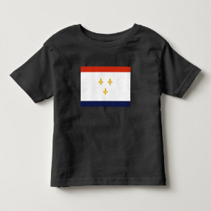 Flagge von New Orleans Kleinkind T-shirt