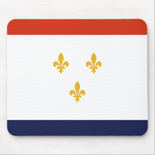Flagge von New Orleans Mousepad