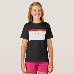 Flagge von New Orleans T-Shirt