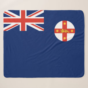 Flagge von New South Wales (australischer Staat) Sherpadecke