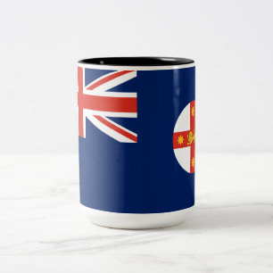 Flagge von New South Wales (australischer Staat) Zweifarbige Tasse