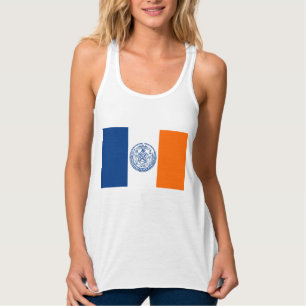 Flagge von New York City Tank Top