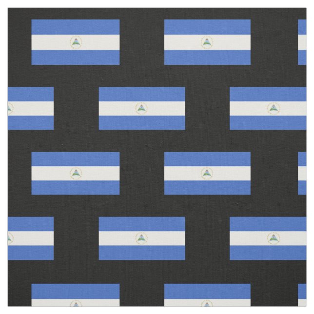 Flagge von Nicaragua Stoff (Muster)