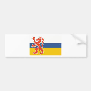 Flagge von Niederländisch-Limburg Autoaufkleber