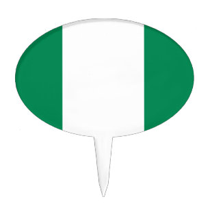 Flagge von Nigeria Tortenaufsätze