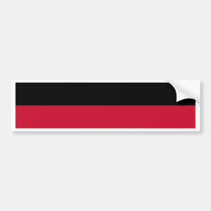 Flagge von Nijmegen Autoaufkleber