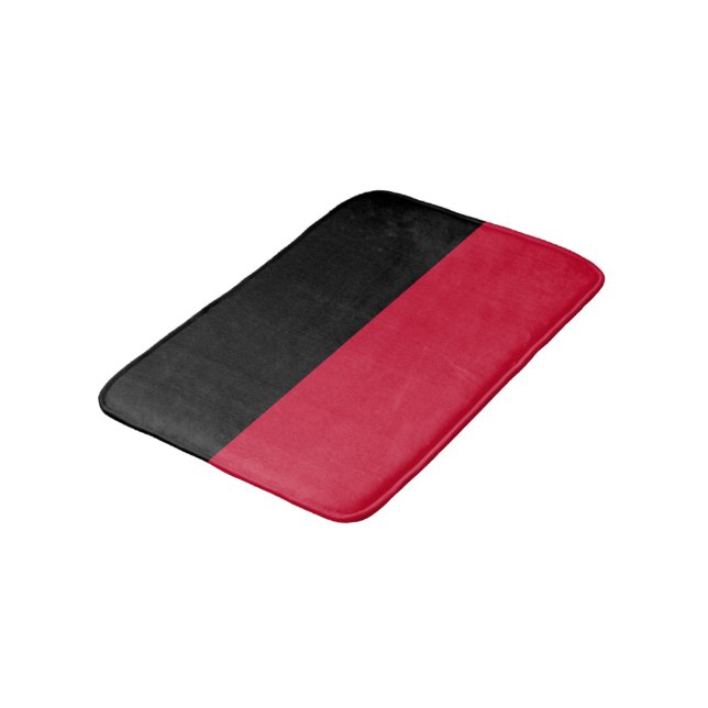 Flagge von Nijmegen Badematte (Schrägansicht)