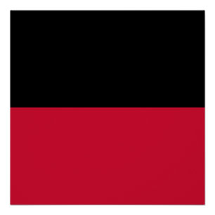 Flagge von Nijmegen Poster