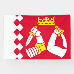 Flagge von Nordkarelien Banner