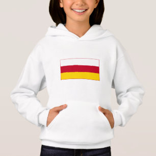 Flagge von Nordossetien Hoodie