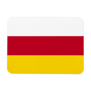 Flagge von Nordossetien Magnet