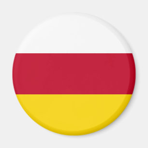 Flagge von Nordossetien Magnet