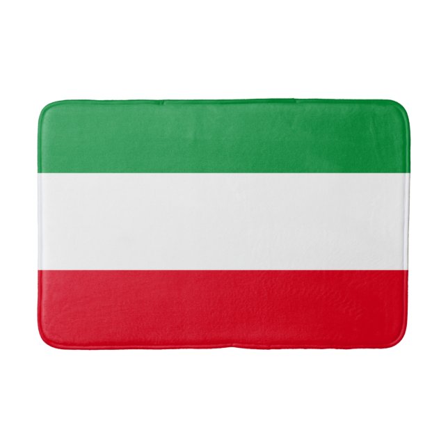 Flagge von Nordrhein-Westfalen Badematte (Vorderseite)