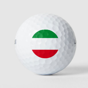 Flagge von Nordrhein-Westfalen Golfball