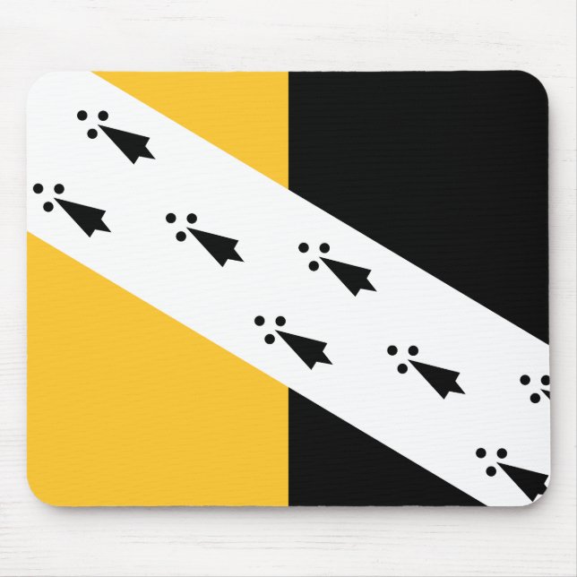 Flagge von Norfolk-Mauspad Mousepad (Vorne)