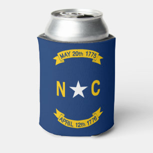 Flagge von North Carolina Dosenkühler