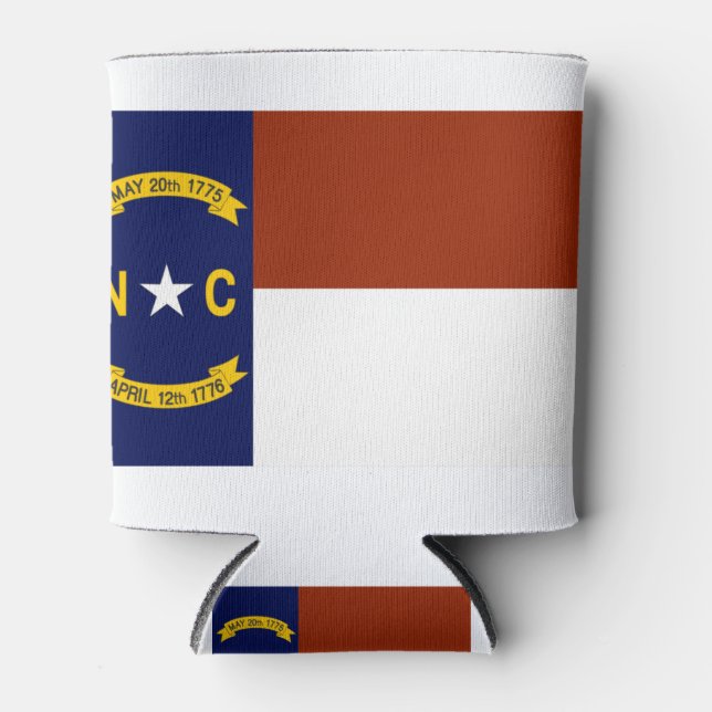 Flagge von North Carolina Dosenkühler (Vorderseite)