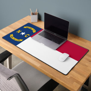Flagge von North Carolina Schreibtischunterlage