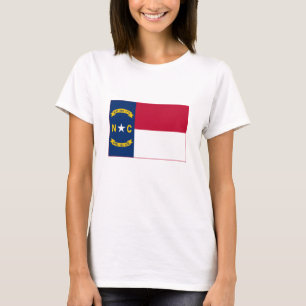 Flagge von North Carolina T-Shirt